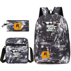 Leisure Game Printed School Backpack