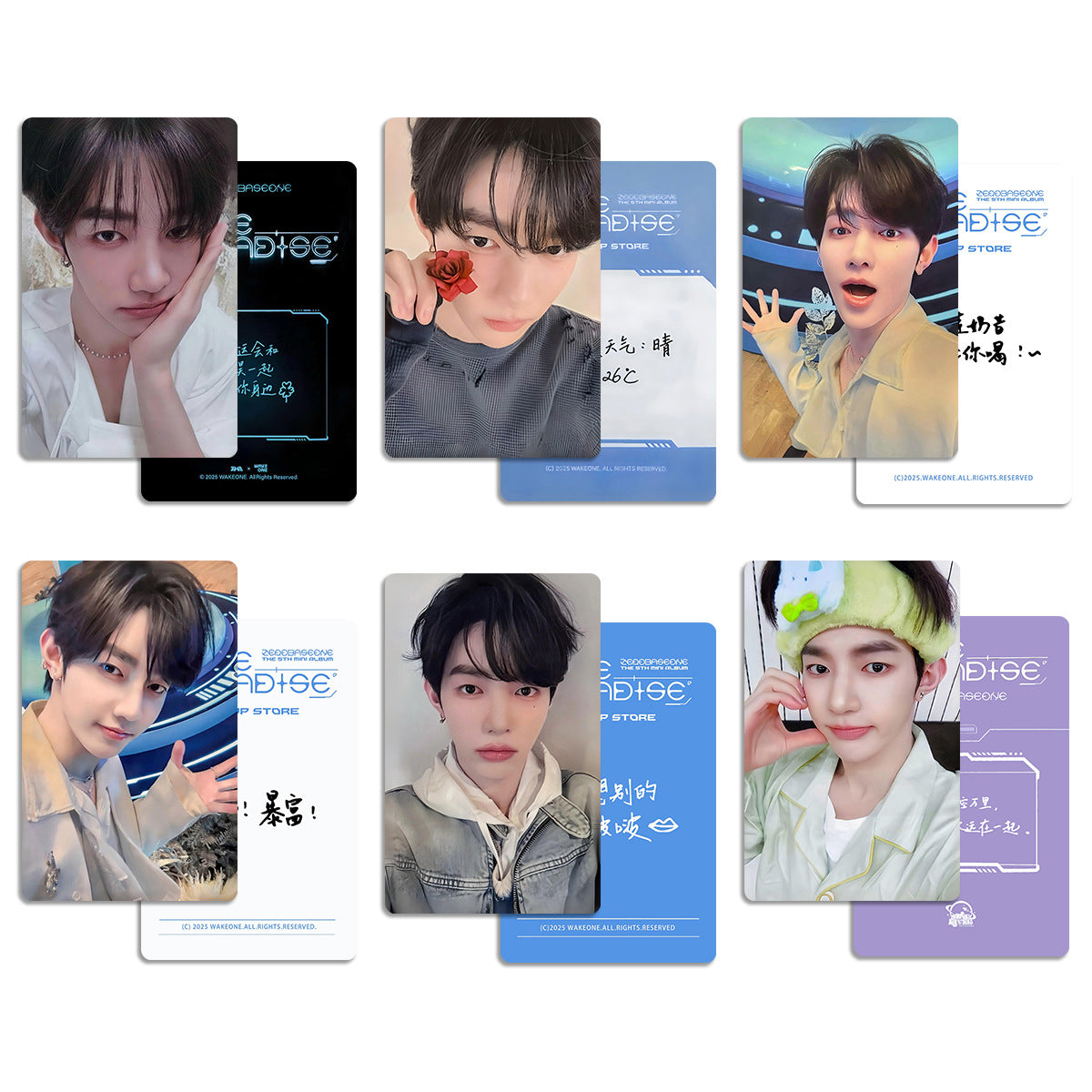KPOP BLUE PARADISE PhotoCards