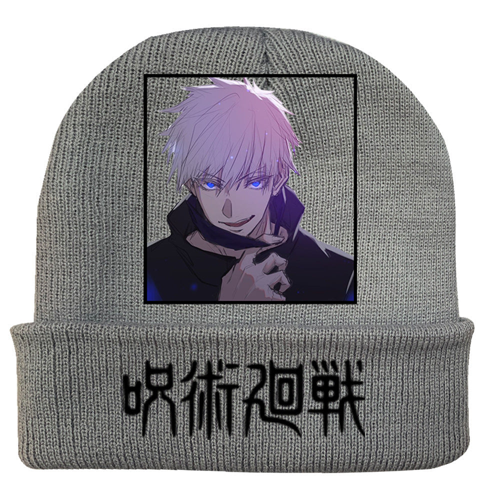 Casual Anime Gojo Warm Beanie