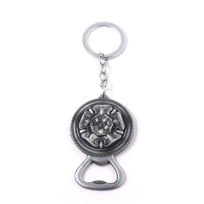 Dragon Wolf Bottle Opener Keychain Pendant