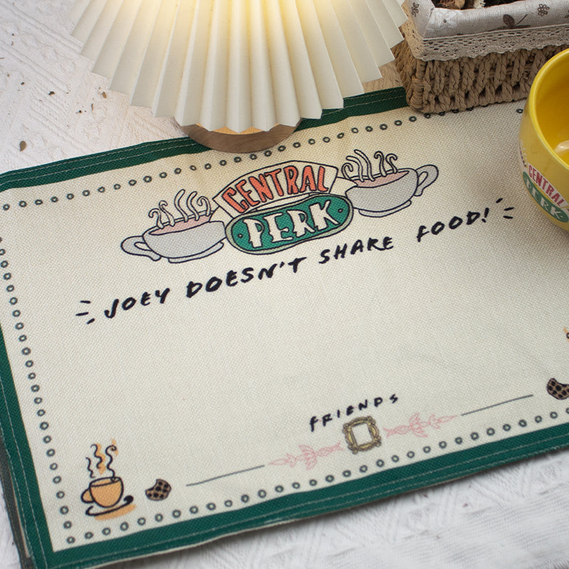Friends Dining Table Insulation Placemat