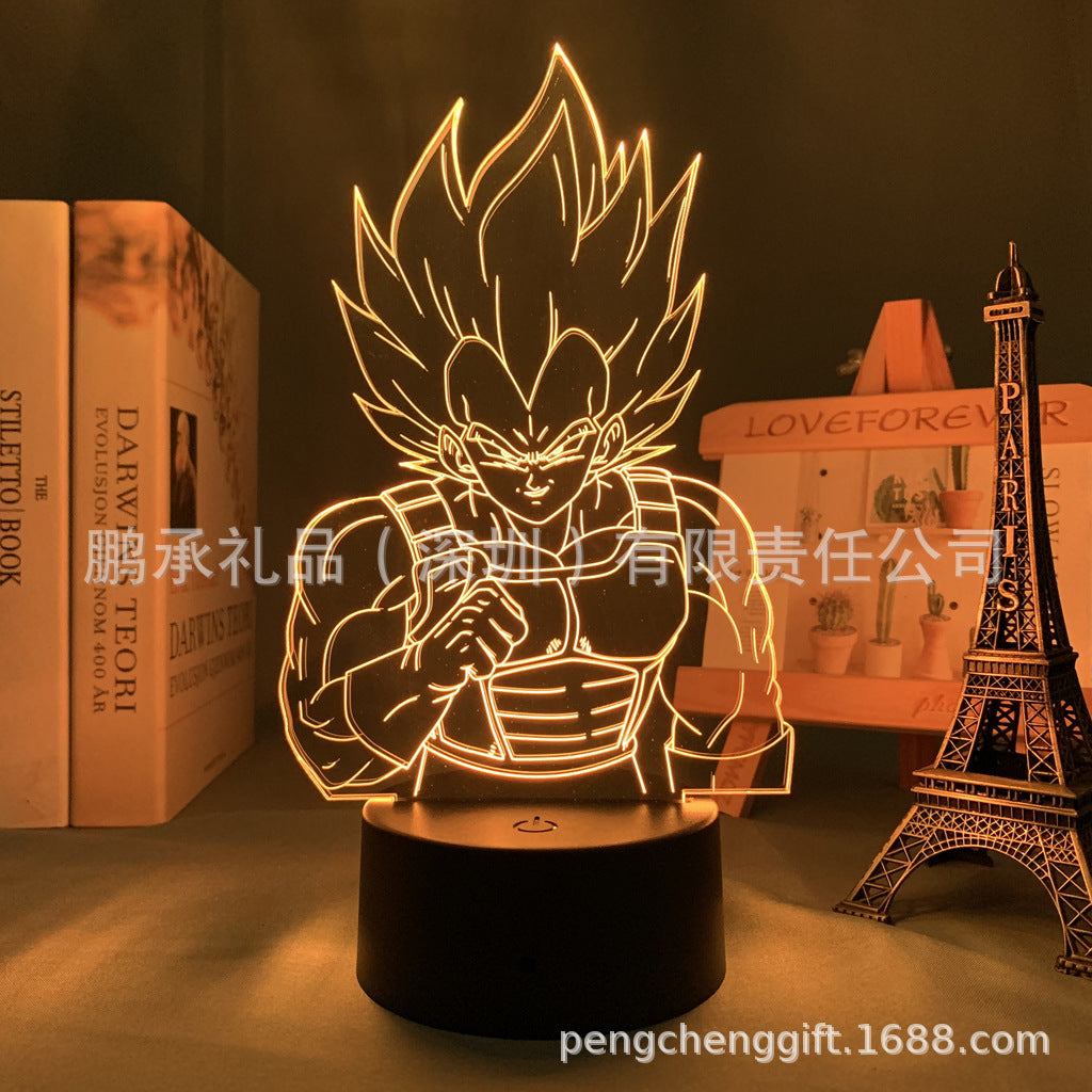 Goku Vegeta LED Night Light