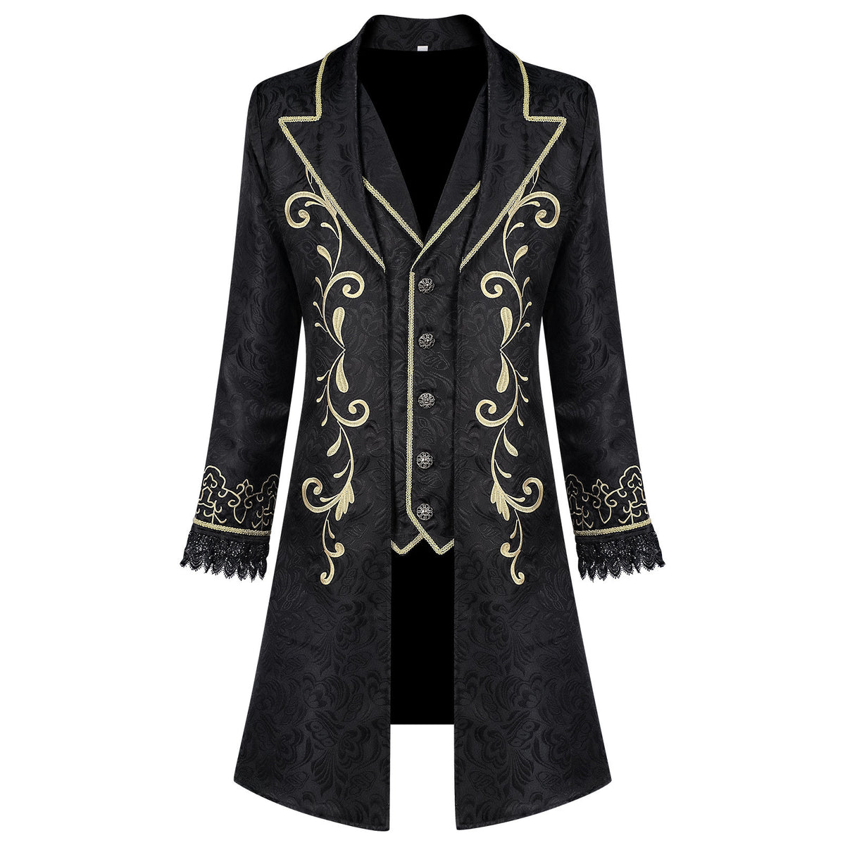 Vintage Medieval Royal Attire Jacket Cosplay Costume