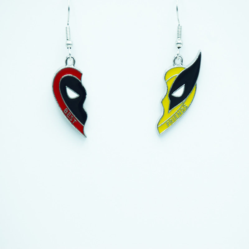 Deadpool and Wolverine Couple Necklace Accessories