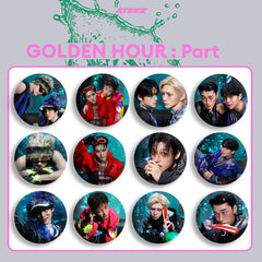 "GOLDEN HOUR: Part.5" Album Badge Mirror Keychain