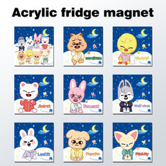 SKZ Cartoon Acrylic Fridge Magnet