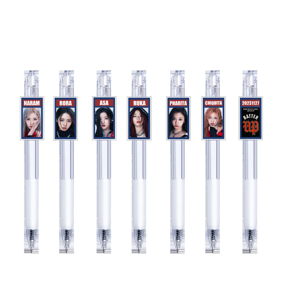 KPOP LOGO Neutral Signature Pen