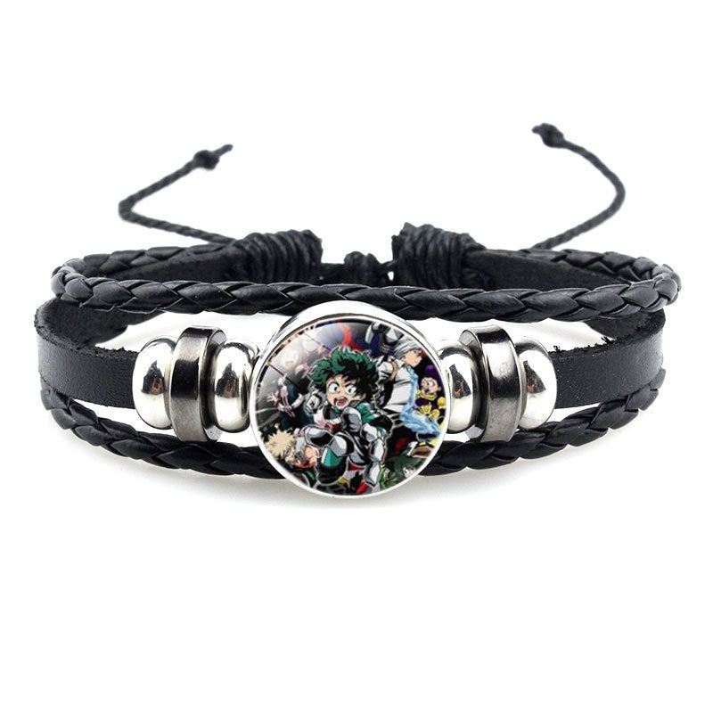 Trendy Anime Adjustable Rope Bracelet