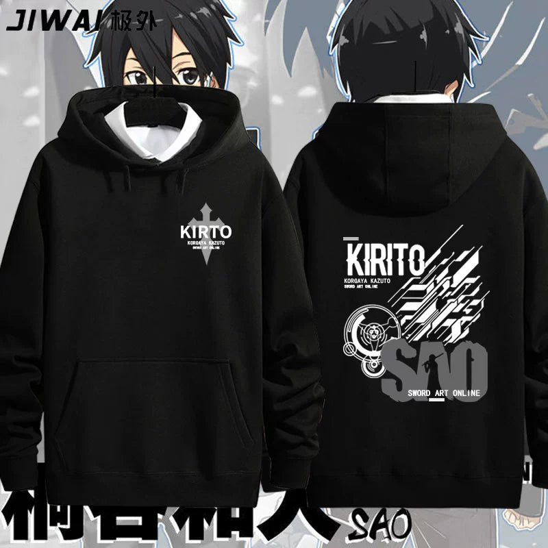 Unisex Anime Pattern Print Cos Hoodie