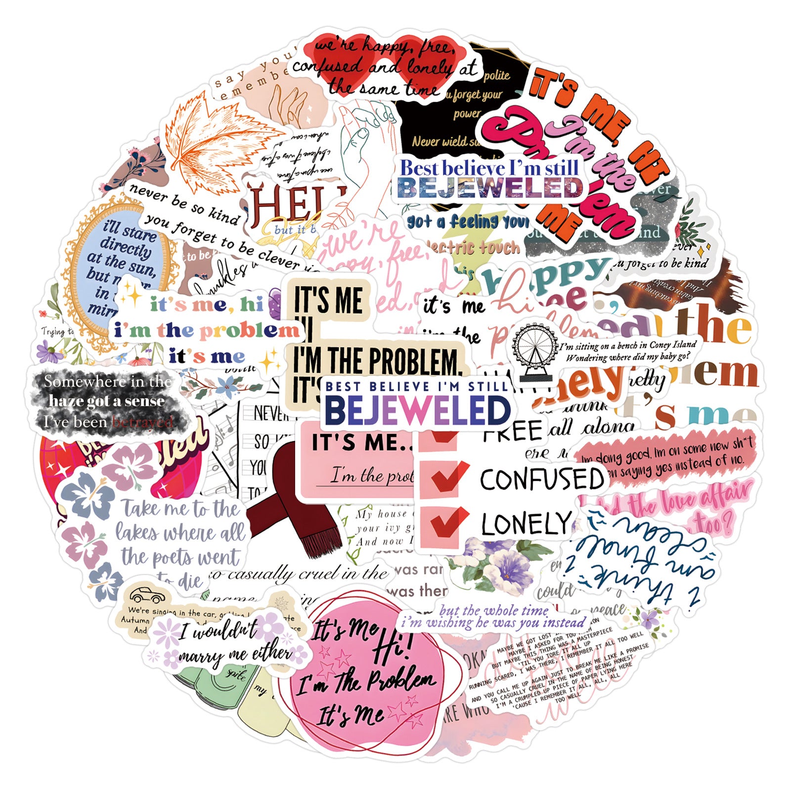Taylor Luggage Stickers