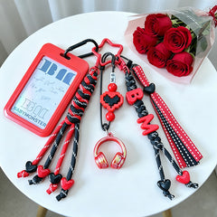 BM Card Holder Pendant Bag Charm