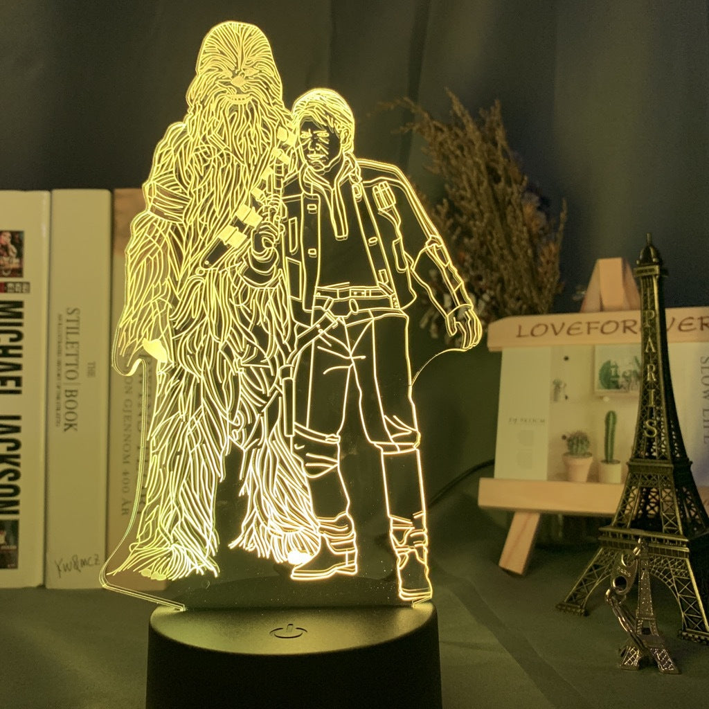 Colorful Comic 3D Night Light