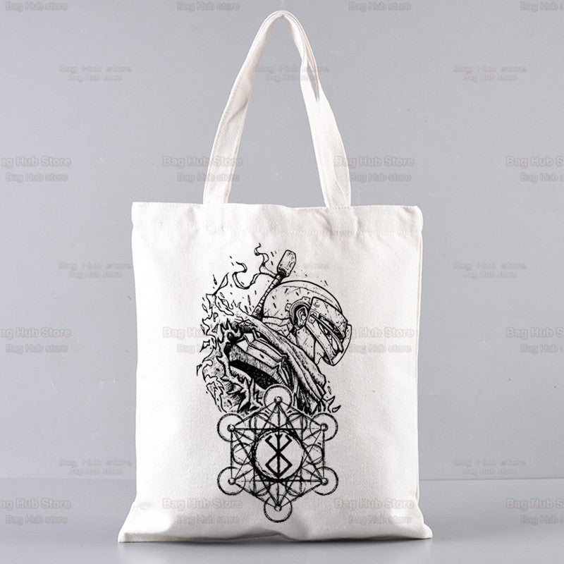 Guts Anime Printed Canvas Tote Bag