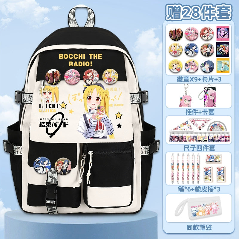 Large-capacity Anime Backpack Schoolbag