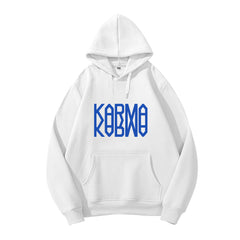 KPOP Album Karma Graphic Print Pocket Hoodie