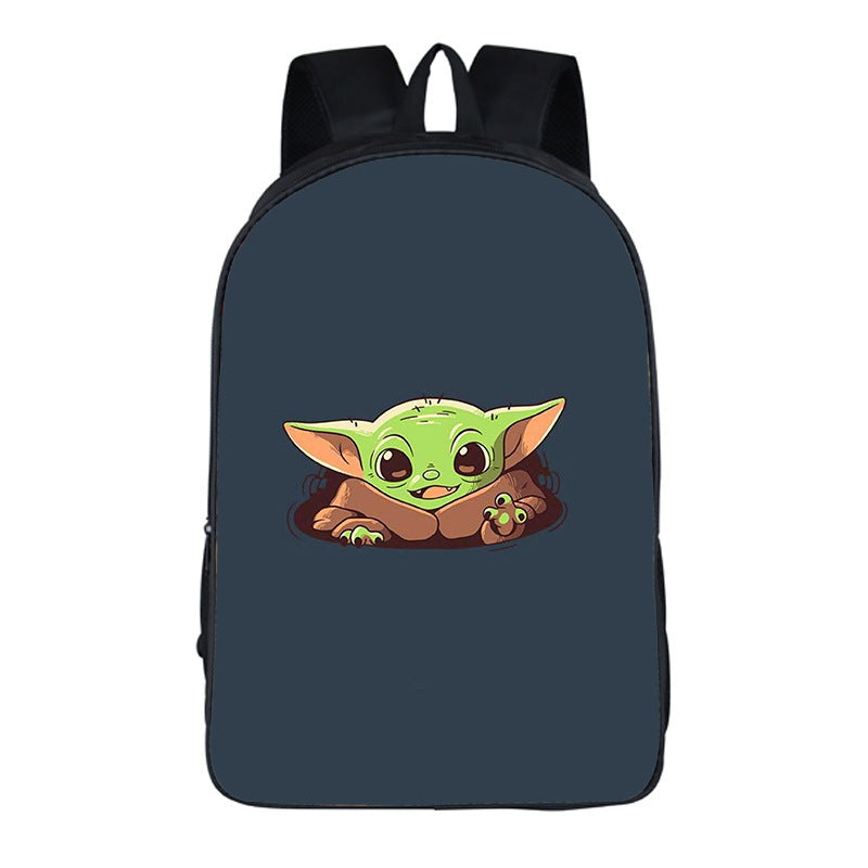 Children's Baby Yoda Printed Backpack