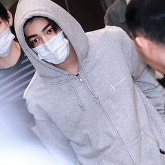 Keonho Inspired Zip-Up Hoodie