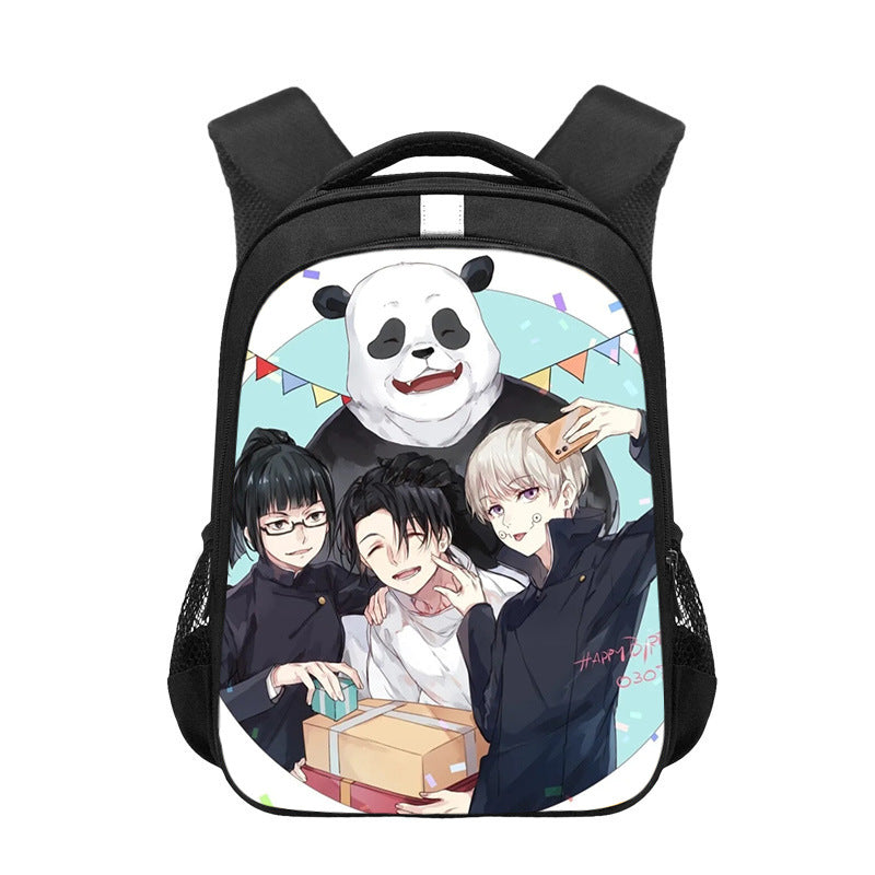 Cute Children's Anime Printed School Backpack