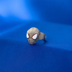 Trendy Spider Miles Mask Ring