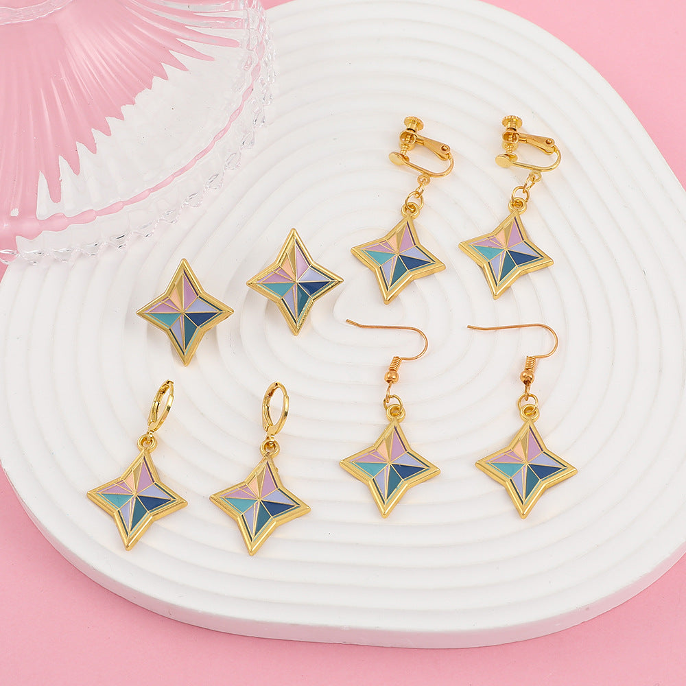 Hot Game Cosplay Earrings Earclips