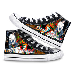 Unisex Luffy Printed Canvas Shoes