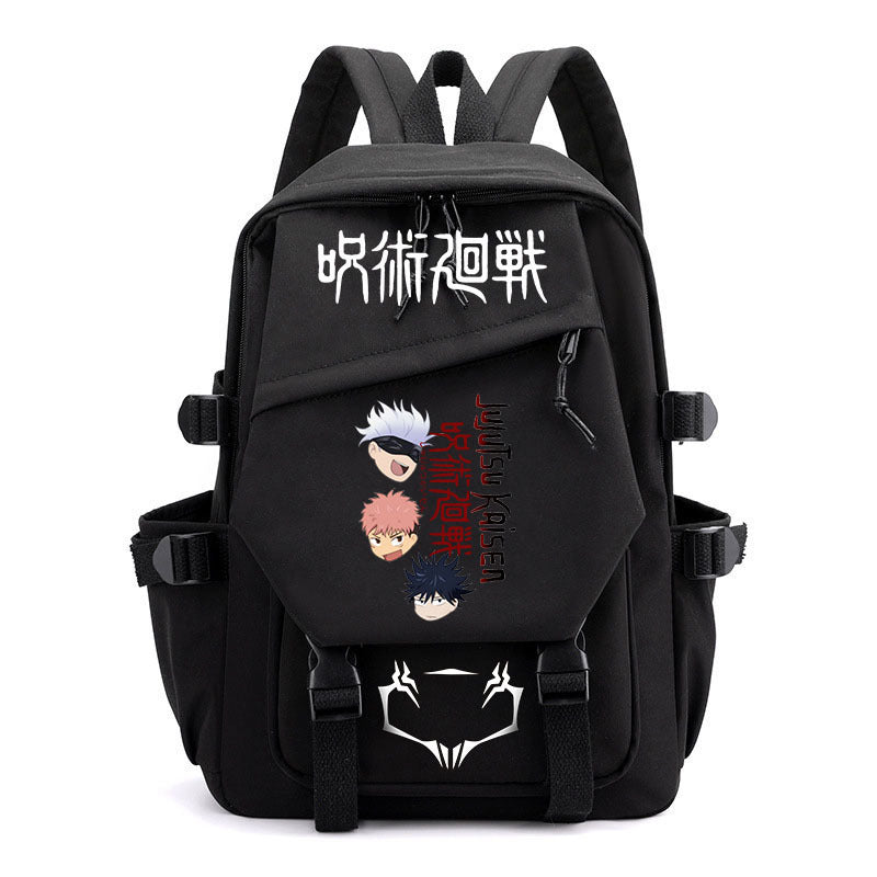 Casual Anime Pattern Printed Backpack