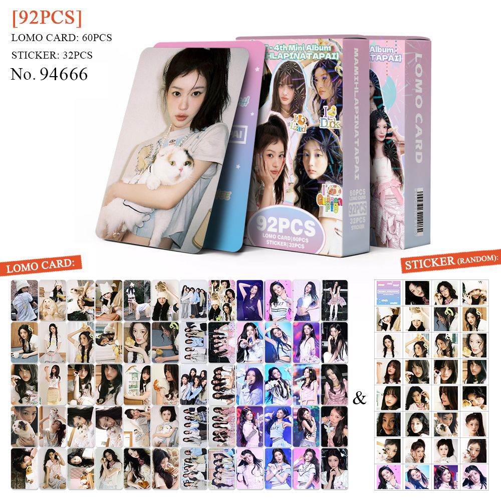 92PCS MAMIHLAPINATAPAI Album Photocard Mini Sticker