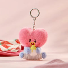 BANGTAN Baby Bottle Plush Doll Keychain
