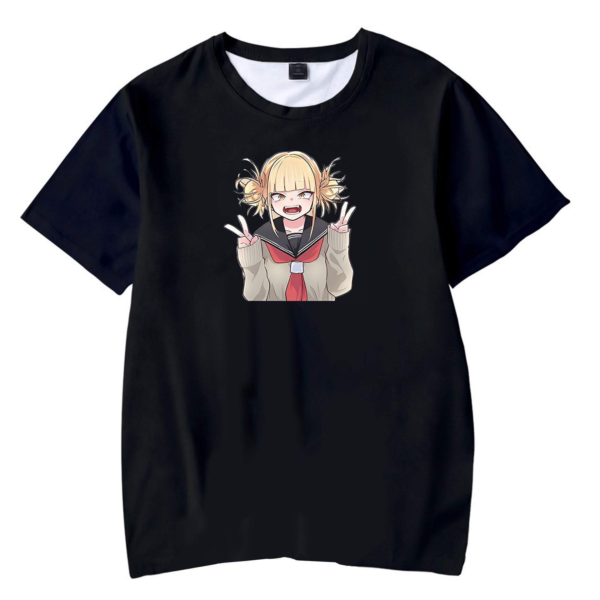 Unisex Anime Graphic Short-sleeved Loose Tee