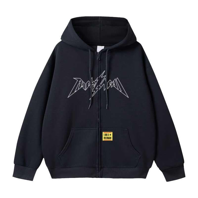 æ Album RichMan Printed Zipper Hoodie