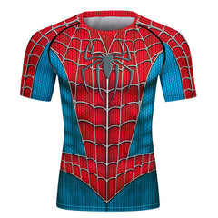 Cool Spider Fitness Training Elastic Slim Shirt