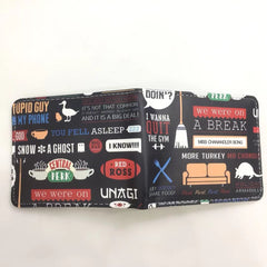 Friends Folding Wallet