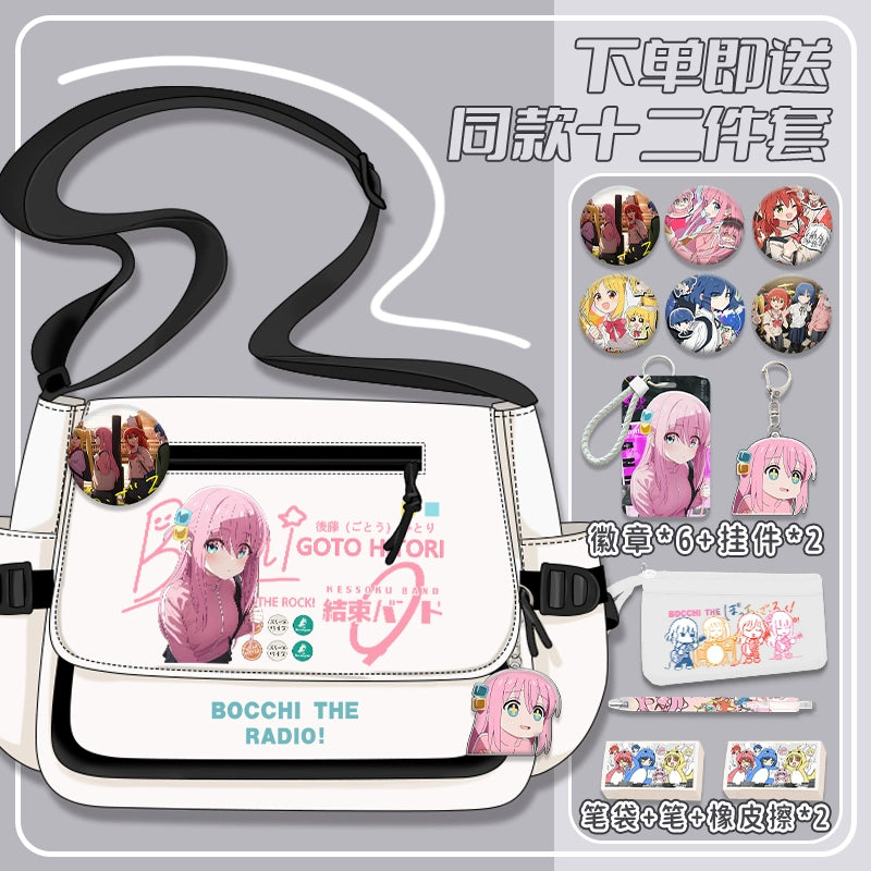 Cute Anime Crossbody Shoulder Backpack