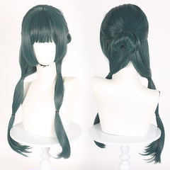 Dark Green Anime Cos Wig