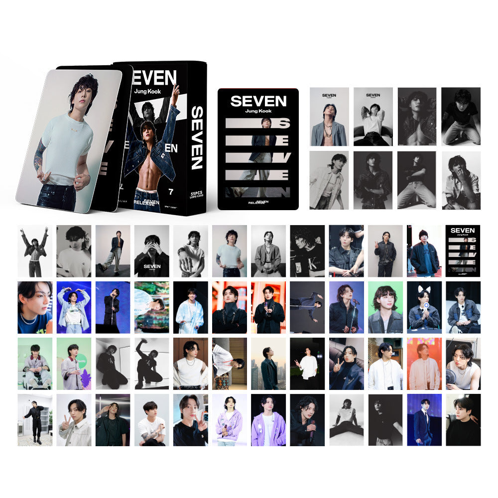 55 JungKook Lomo Cards Collection