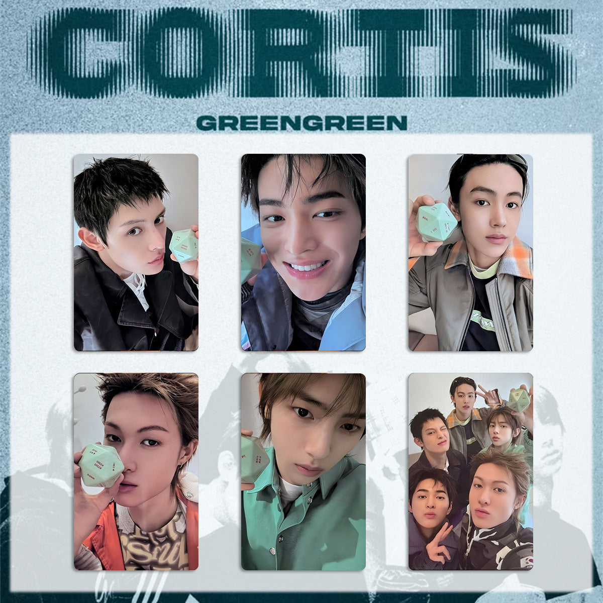 GREENGREEN Album Draw Photocard Collection