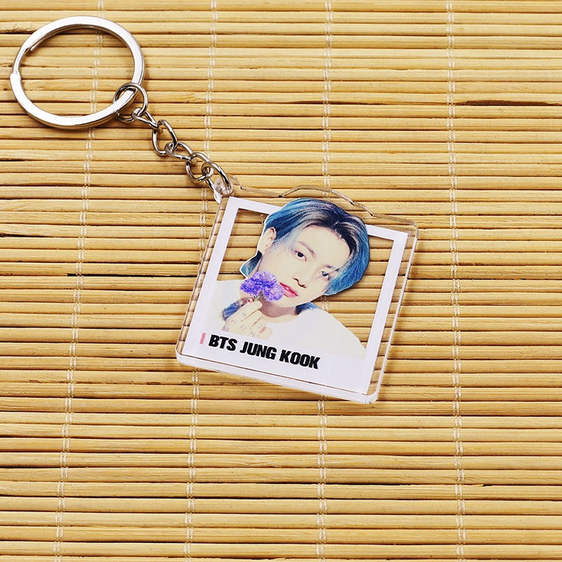 JUNG KOOK RM Acrylic Keychain Pendant