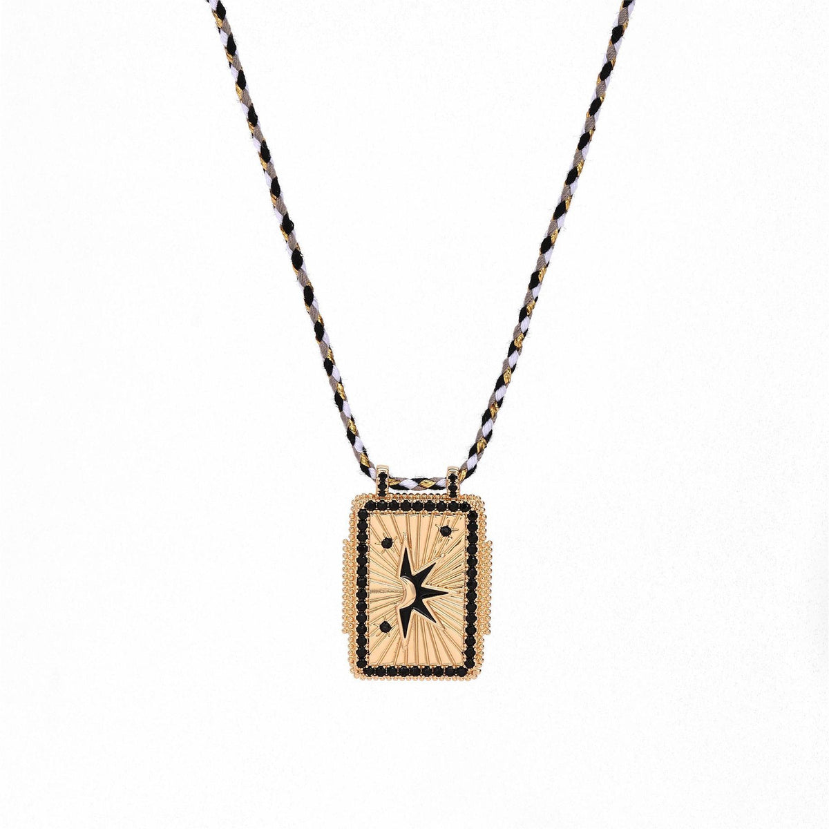 Bohemian Style Tarot Card Necklace