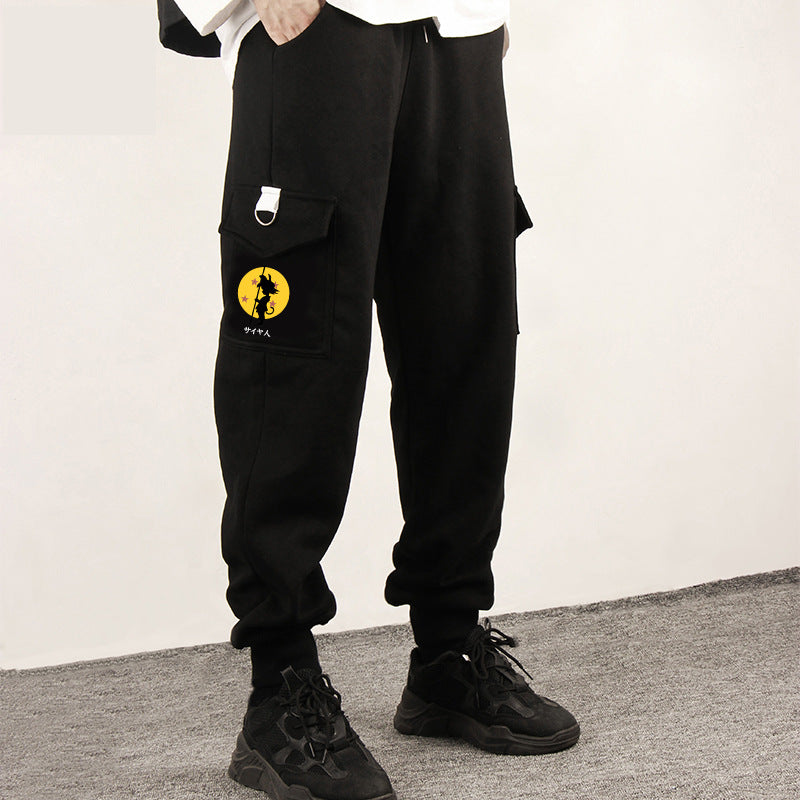 Men's Anime Goku Loose Casual Trousers