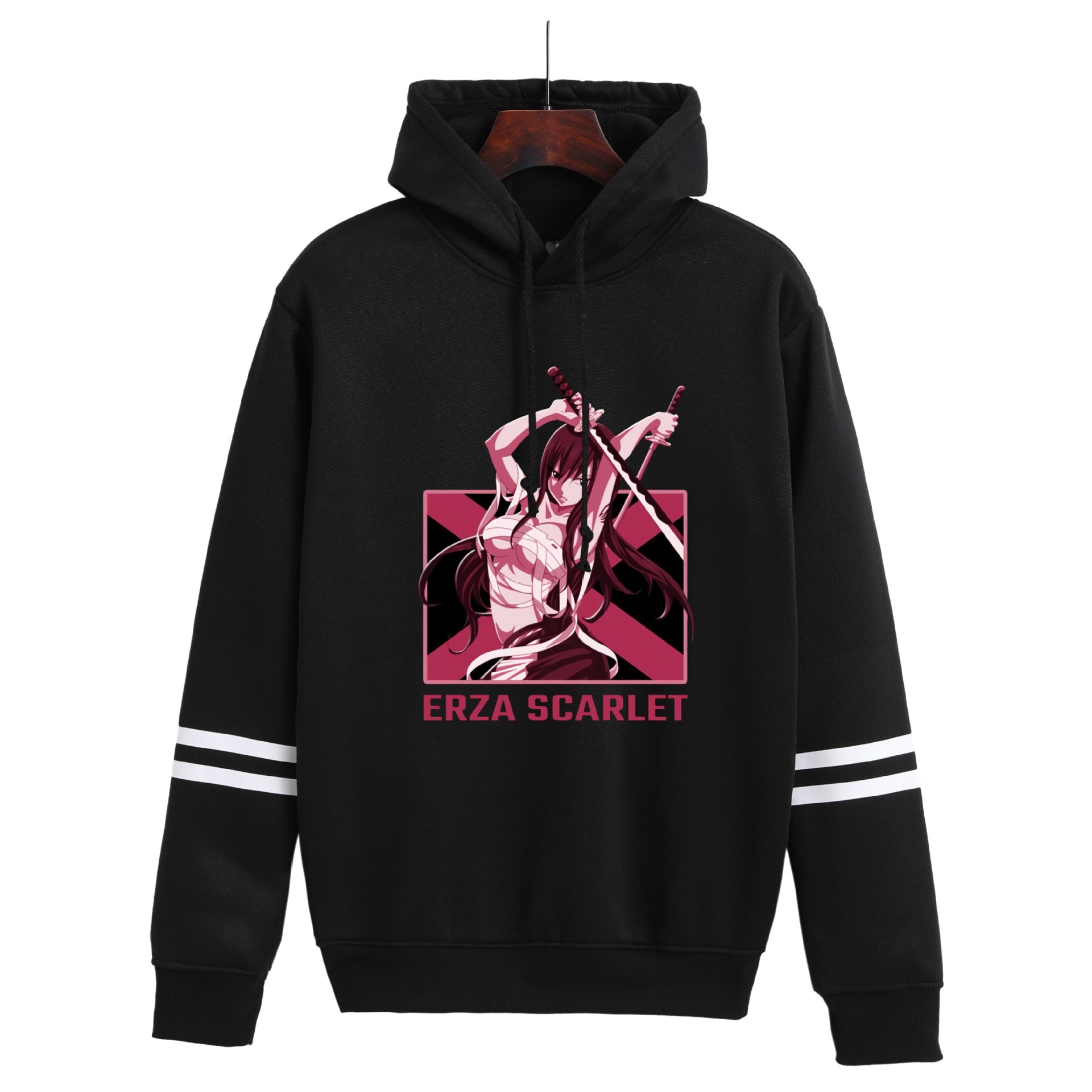 Men's and Women's Anime Drawstring Hoodie