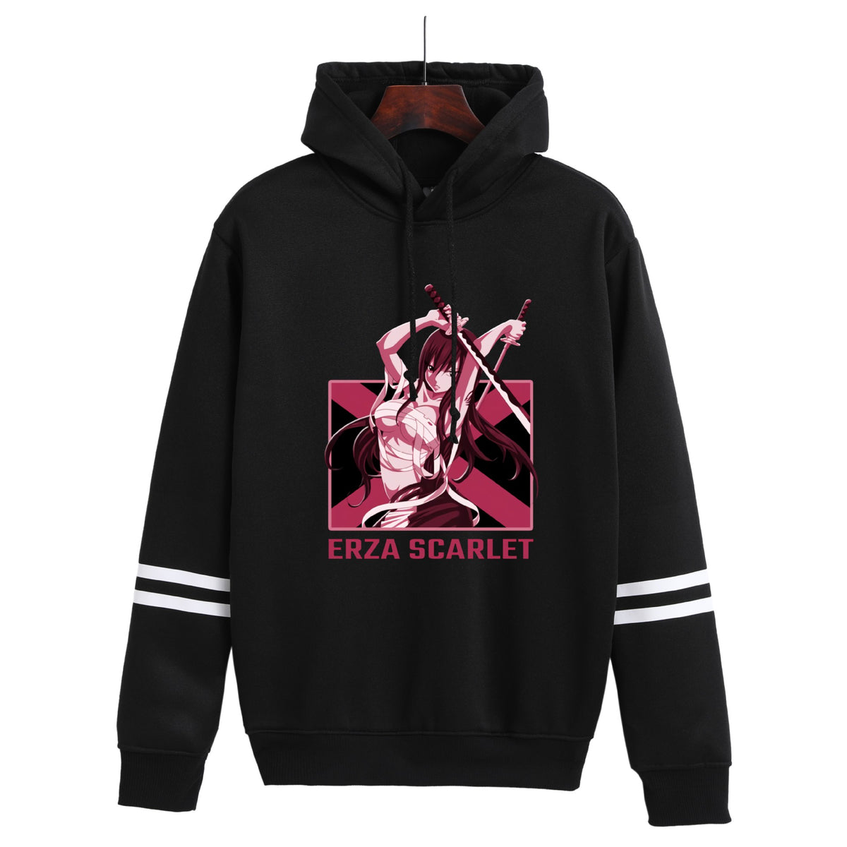 Men's and Women's Anime Drawstring Hoodie