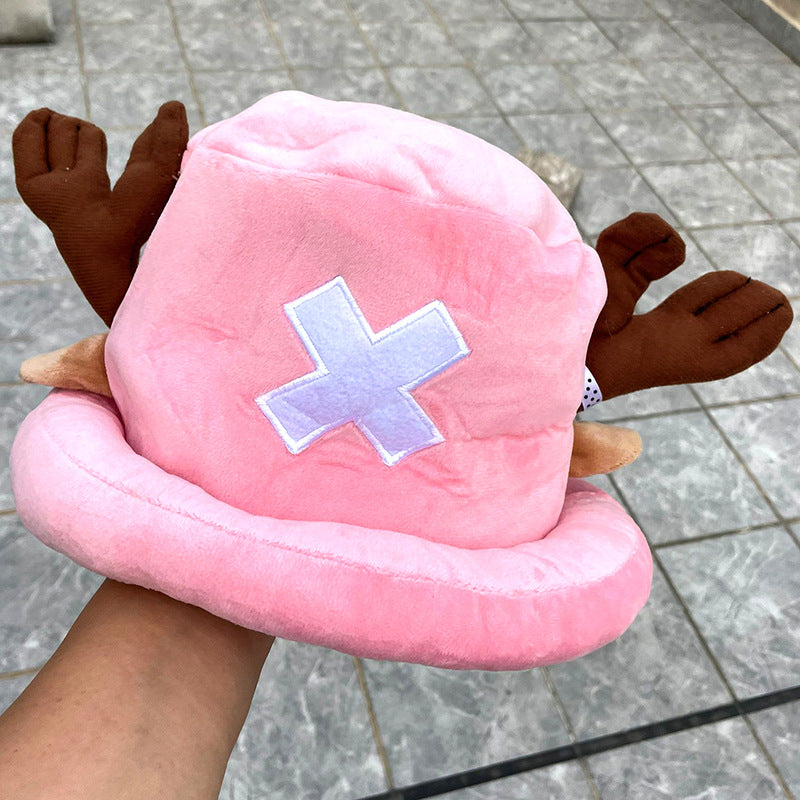 Cute Chopper Plush Cosplay Hat