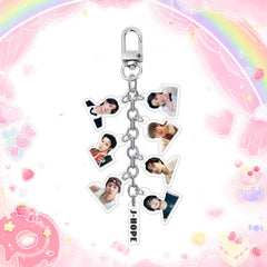 JK V JIN JIMIN Acrylic Pendant Bag Keychain