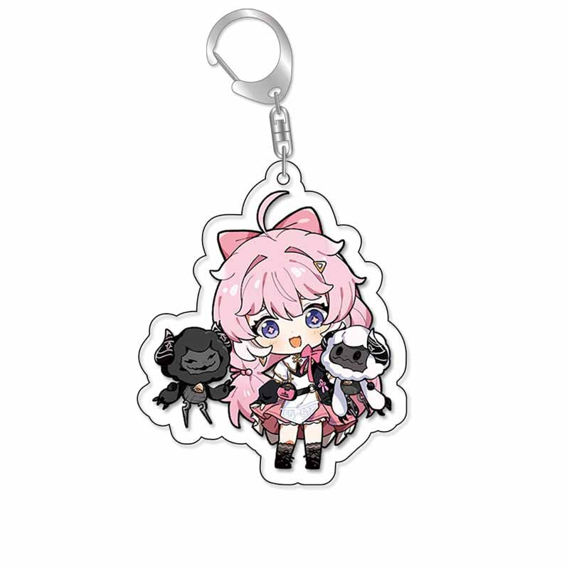 Cute Game Acrylic Keychain Pendant