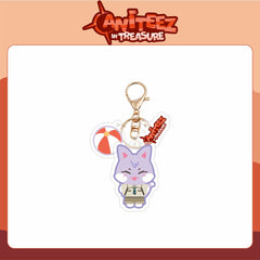 Kpop Aniteez Cartoon Acrylic Keychains