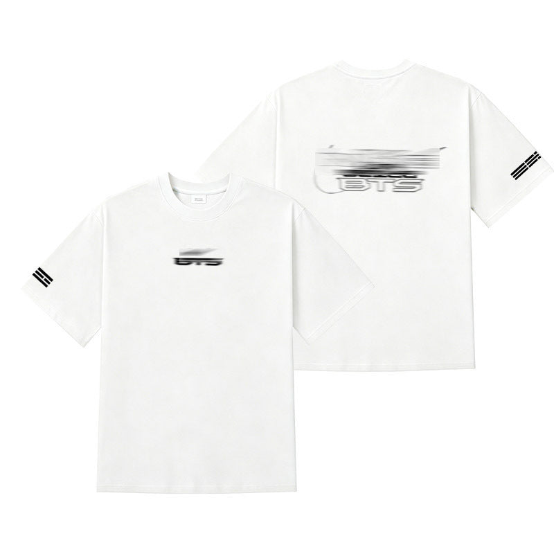 J-HOPE BANGTAN Streamlined Letter Printed T-shirt