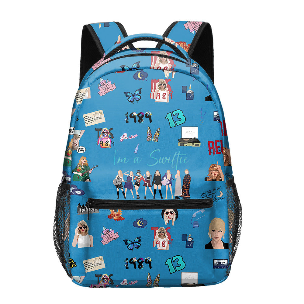 Children's Taylor Full Print School Backpack