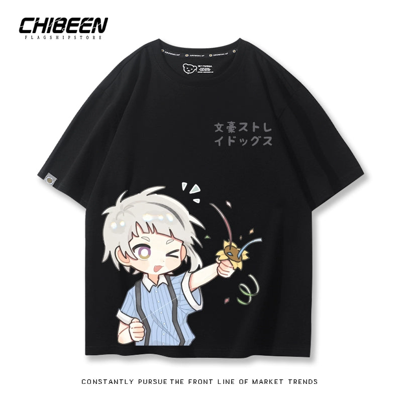 Casual Anime Summer Cotton T-Shirt