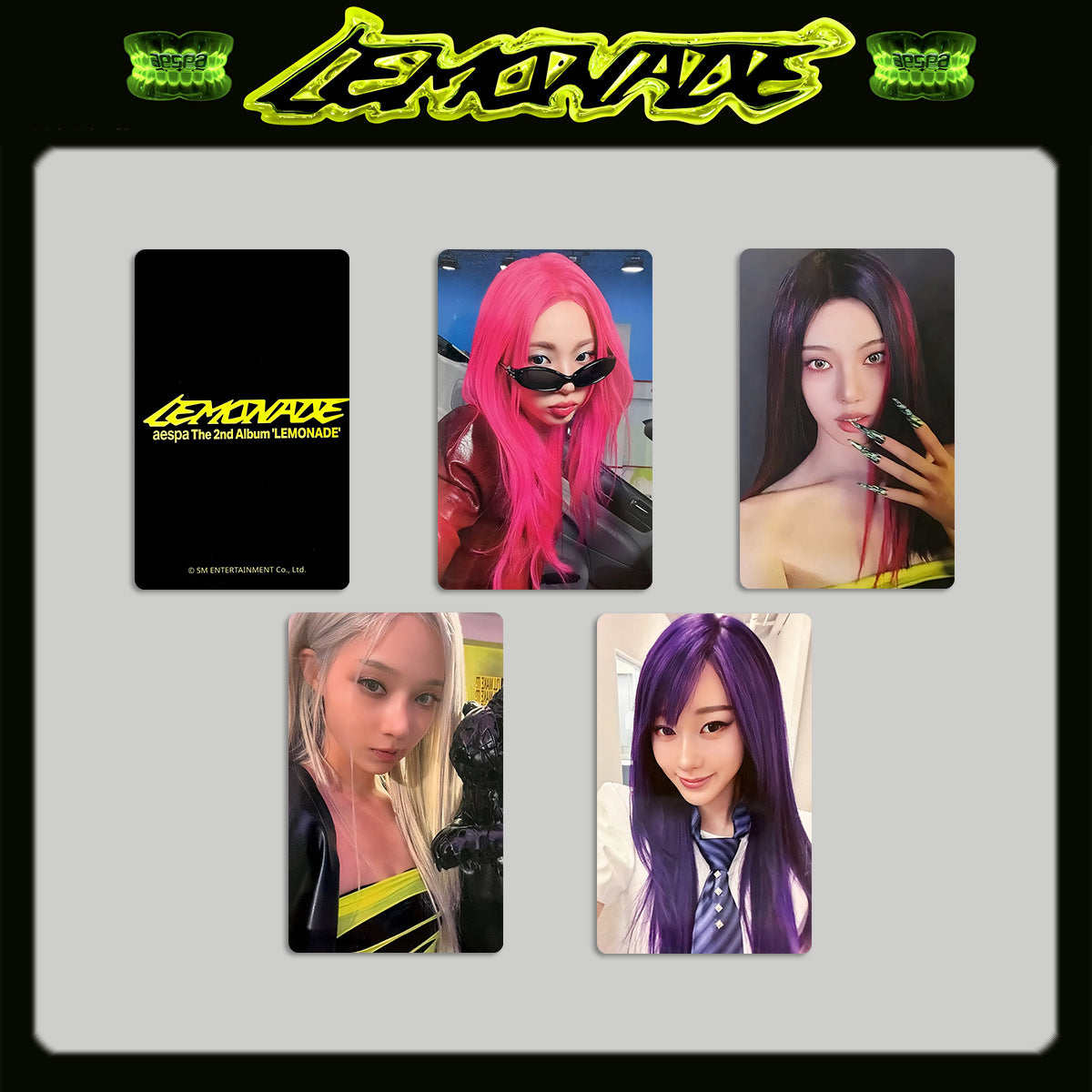 AE LEMONADE Photocard Draw Collection