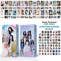 ILLIT Album I Got Your Back Share Postcards Sticker